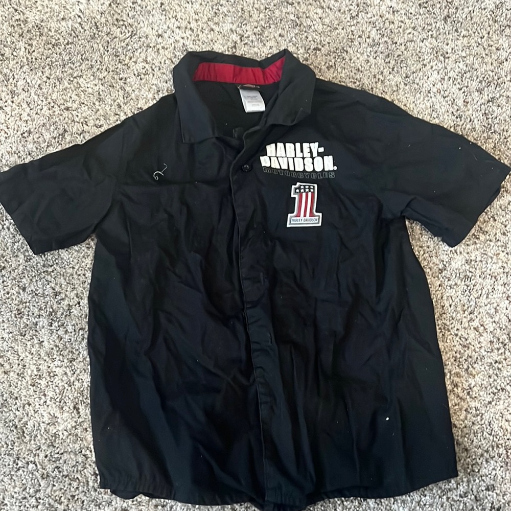 Boys Harley Davidson shirt size 12/14